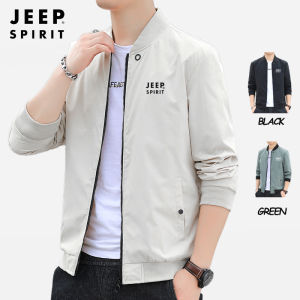 JEEP SPIRIT Áo Khoác Nam Thường Ngày Áo Khoác Thể Thao Ngoài Trời Thời Trang Áo Khoác Thường Ngày Cho Nam