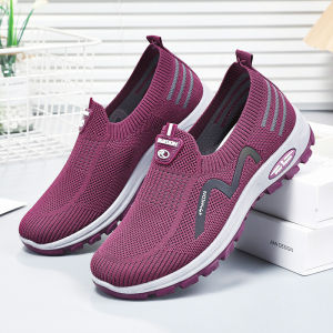 Free Shipping WomenS Spring New Collection: Versatile Breathable Slip-On Shoes With Soft Soles Perfect For Everyday Casual Wear And As Comfortable Shoes For Mothers