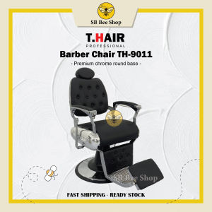 T.Hair Barber Chair TH-9011 ( Black & Silver )