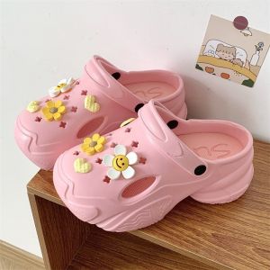 รองเท้าหัวโตส้นสูง SUNBALEE 7cm พร้อมตัวติดในรูป 0830-BOW น้ำหนักเบา EVA