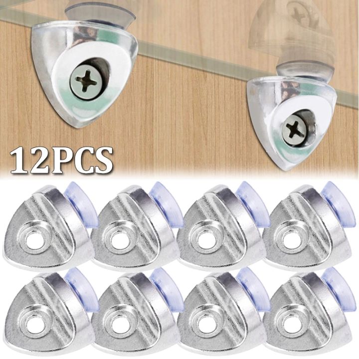 12PCS Shelf Brackets Support Studs Pegs Steel 5mm Shelves Separat Fixed