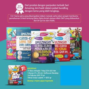 Buku Anak Muslim Amazing Qur`an Stories Amazing Doa Amazing Iman KEAJAIBAN BUMI LANGIT IPA ANAK SAINS ANAK