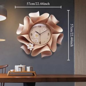 xpkQ Home Decor Wall Clock Living Room Decoration with Silent Clock Creative Fashion European Wall Clock 3T7R1
