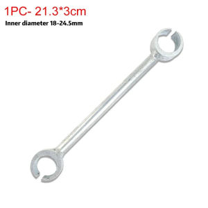 Zxinzhan】2ชิ้นประแจปรับช่องว่างบานพับเหล็กหัวคู่ประตูแบบบานพับประแจปรับประแจซ่อมแซมประตูแบบบานพับอุปกรณ์ทำมือซ่อมแซม S