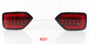 SNCN 2PCS 12V Car LED Rear Bumper Lamps For Subaru XV 2015-2020 Brake Light Turn Signal Backup Reflector Lamp Taillights Car Fog lamp