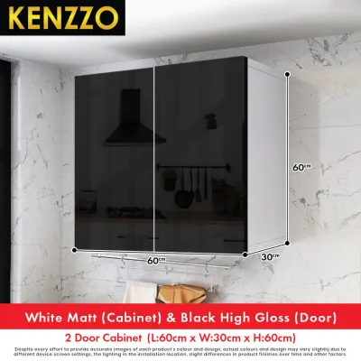 FREE SHIPPING !! KENZZO : High Gloss Kitchen Cabinet Storage /Kitchen Cabinet/ Base Cabinet /Wall Cabinet