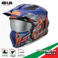 Gille Helmet YM-926 SQUADRON HANYA Motorcycle Helmets Modular Full Face Convertible Half Face. 
