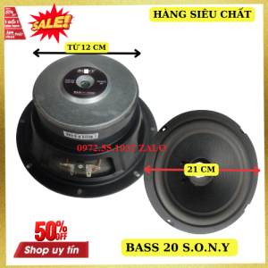 Loa bass 20 Sony từ 120 côn 36 gân mút cao cấp -  giá 1 củ