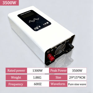 [Local Stock] Heavy Duty Toroidal Pure Sine Wave Inverter 12V/24V to 220V Solar Inverter 3000W/5000W/8000W Power Inverter for Home/Car/Outdoor COD