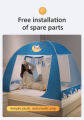 [COD] Tent Mosquito Net Double/Queen/King Bed Free Installation Foldable Easy To Store Cartoon. 