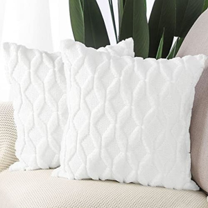 3D Diamond Plush Pillowcase Home Hotel Living Room Sofa Decoration Cushion Cover