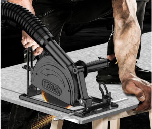 Đế cắt 45 độ gắn máy mài máy cắt cầm tay bản nâng cấp chống bụi_Giá đỡ máy mài