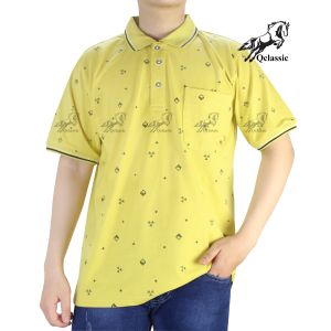 Áo polo nam có cổ tay ngắn họa tiết đa dạng màu các màu tươi sáng được ưa chuộng áo cần thiết thích hợp dành cho các khách nam thể hiện sự nam tính lịch lãm