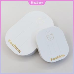 Heabety 50pcs Little Bear thùng carton tóc Bow Clip hiển thị thẻ bìa chủ cho DIY trẻ em tóc phụ kiện kinh doanh phụ kiện
