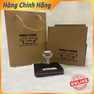 khắc con dấu in túi giấy Kart hộp giấy carton liền mực in sắc nét giao hỏa tốc