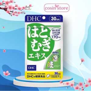 Viên uống trắng da DHC Adlay Extract gói 30 viên 30 ngày dùng - Hỗ trợ sáng da - Cosin Store