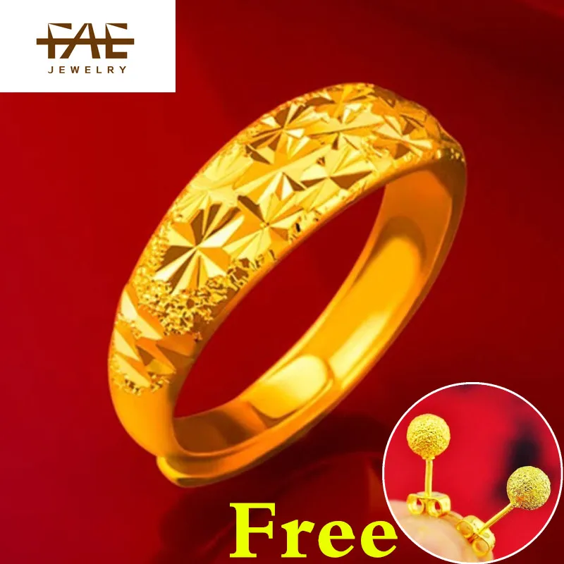buy take 1] COD 18k True Saudi Gold Rings for Women Gypsophila