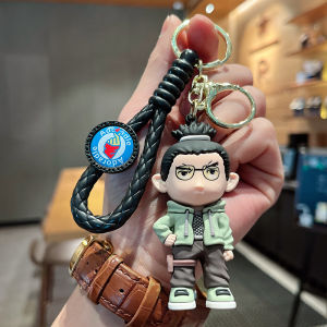 Gantungan Kunci Naruto Keychain Kartun Anime Jepang Naruto Sasuke Action Figure
