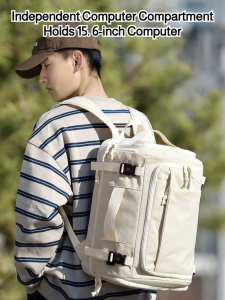 【Hold the whole world】 Box-type large-capacity luggage backpack Simple outdoor backpack Breathable and load-reducing backpack Large-capacity travel backpack for men and women