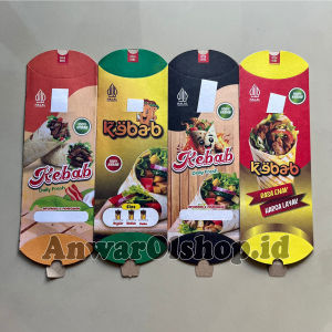 Kemasan Kebab Jumbo Isi 100 Pcs Dengan Tarikan Ukuran 24x9 cm