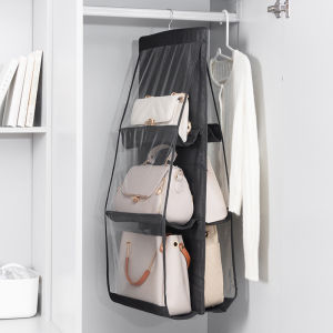 COD Starlight Rak Gantung Tas 6&8 Sekat Gantungan Tas Bag Storage / Bag Organizer Tempat Penyimpanan Tas HDK301