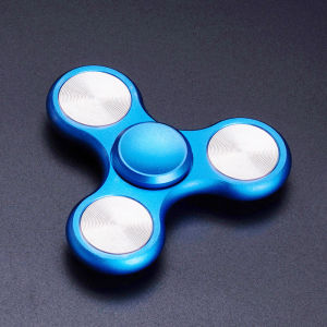 Fidget spinner stress-relief metal alloy finger spinner luminous night glow aluminum alloy stress-relief toy rotating big three-axis spinner