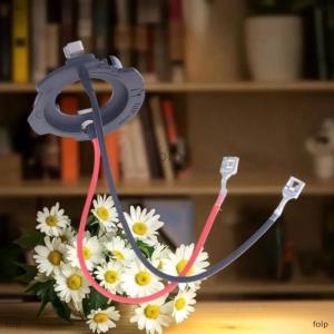 [COD] folp 2Pcs Headlamp Socket Adapter For Golf 5 MK5 Jetta H7 LED Headlight Bulb Base Holder Retainer Lamp Base Headlight Accessories