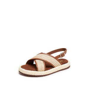 Staccato Womens Platform Wedges Sandals รองเท้าแตะผู้หญิง รองเท้าส้นตึก EF006