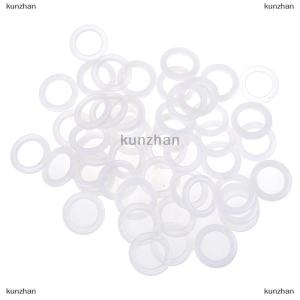 [COD] kunzhan 30Pcs Roman Curtain Decoration Accessories Plastic Rings Eyelets For Curtains