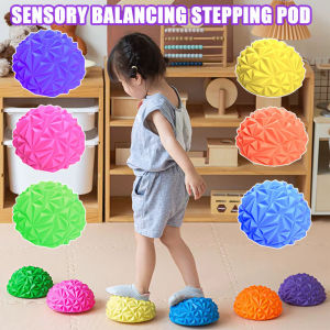 Sensory Balancing Stepping Pod Exercise Stepping Stone Durian Massage Ball for Kids Adult Balance Core Strength Training