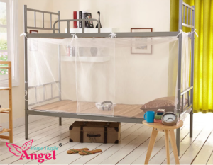 Mosquito Net 4 Corner Post Bed Canopy Cotton single Size Home Bedding Netting Decoration Hanging Bed Valance