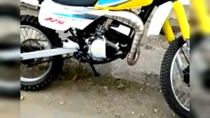 Knalpot Racing FMF Udang Trail Full Stainless Ts 125 Suzuki Ts125