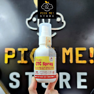 Five CTC Spray - Xịt Sát Khuẩn Vết Thương Trị Viêm Da Viêm Móng Lở Loét cho Heo Bò Gà