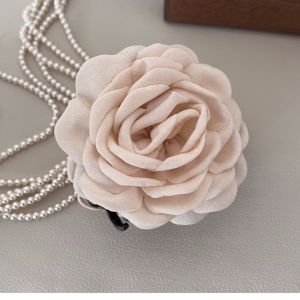 Kẹp tóc hoa hồng thời trang hàn quốc nữ thanh lịch lãng mạn kẹp tóc Phụ kiện tóc cho bé gái
