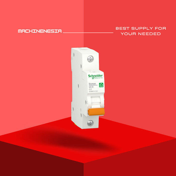 Promo Mcb Schneider Domae Phase Pole P Ampere A A A Ampere Woojia Store