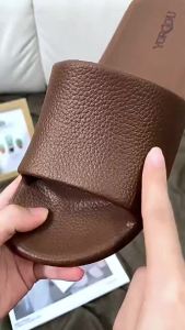 Textured EVA Slippers For Men Silent And Elegant Suitable For Couples Home Use Non-Slip Bathroom Sandals For Women