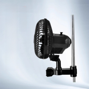 LLCY Plastic Grow Tent Clip Fan Anti-slip Clip Black Greenhouses Air Circulator Fan Portable Adjustable Angle Tent Air Blower Greenhouse Environments