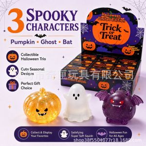 New Halloween-themed bat pumpkin ghost and imp maltose stress-relief toy for adults
