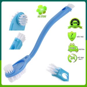 Bàn chải vệ sinh giày ✔3 đầu bàn chải ✔