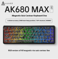 Ajazz AK680 Max RGB 8K RT Adjustable 0.01 Wired Magnetic Switch Keyboard. 
