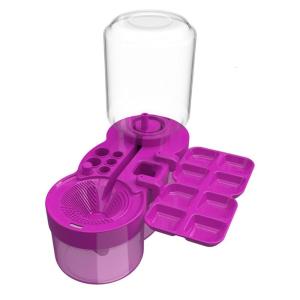 Brushes Rinser Water Based Brush Cleaner Water Cycle Rinser Watercolor Brushes Rinser with Palette