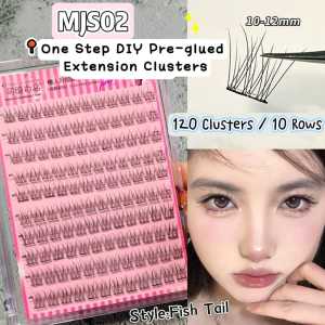 Aimi Lash/MJS01 Glue-Free Lash/Self-Adhesive Eyelashes/DIY Pre-Glued Extension Clusters