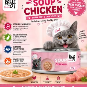 Keyf Kitchen Jelly Pâté Premium Wet Food Made for Happy Healthy Cats
