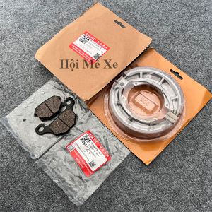 Cặp má phanh trước - sau xe Suzuki GN125