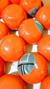 Flashing spiky ball mainan anak squid game mainan bola lempar nyala