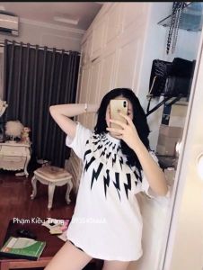 [HCM]Áo Cặp - Áo thun nam nữ in hình TS độc đẹp vải dày mịn mát ( đen trắng )