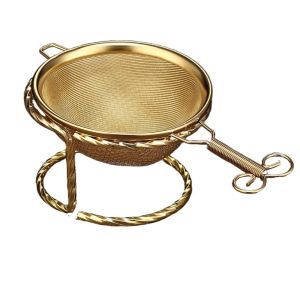 GAOSU Rust-Proof Stainless Steel Tea Strainer Fine Mesh High Temperature Resistance Mesh Strainer Tea Tool with Handle Handheld Matcha Sifter Cooking