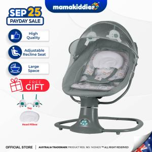 Mamakiddies Mastela 3IN1 Baby Swing Newborn to 3 Years Auto Swing Leaf Bouncer Electric Baby Rocker Buaian Bayi Elektrik