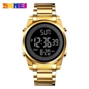 HOTISKMEI 1611 Luxury Digital Watches for Men LED Sport Countdown Waterproof Electronic Wristwatches Mens Clock 2004