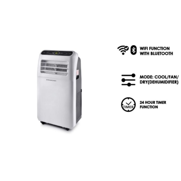 Pensonic 1.5HP Smart Portable Air Conditioner with Dry Mode (Dehumidifier) PPA1511W Lazada